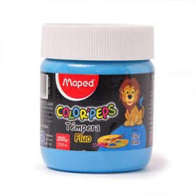 TEMPERA MAPED POTE X 250G. COLOR PEPS FLUO (826574)
