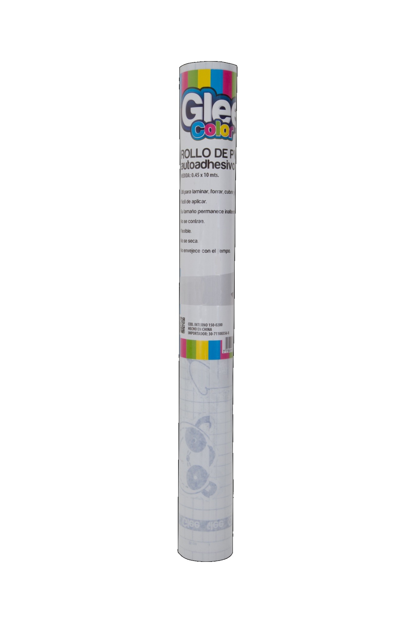 ROLLO LIGGO PVC - GLEE COLOR 0.45 X 2MTS (150-0320)