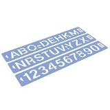 LETRAS Y NUMEROS PLANTEC HELVETICA PVC IMP. ALTURA:17MM (12217)