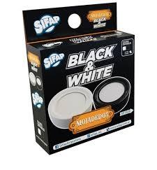 MOJA DEDO SIFAP PLASTICO BLACK & WHITE (90081)