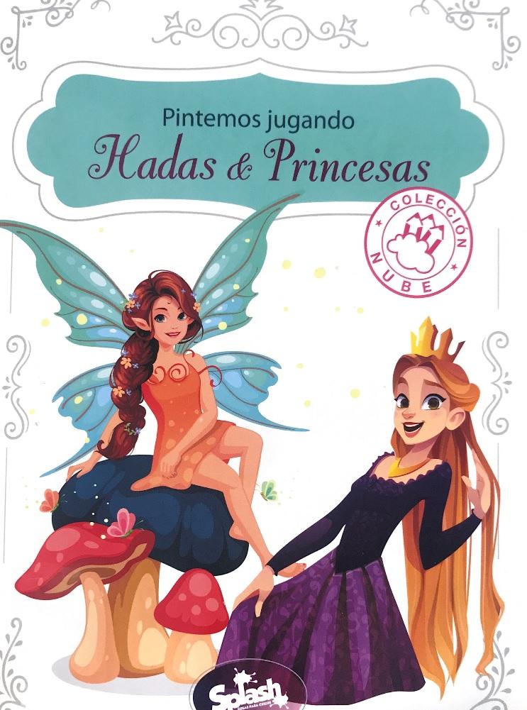 LIBRO SPLASH KIDS COLOREAR HADAS Y PRINCESAS (6055)