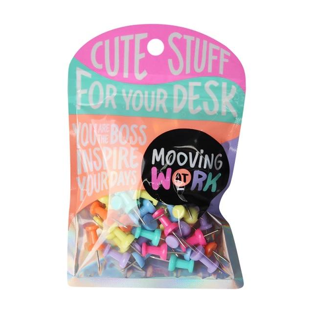 CHINCHE MOOVING PUSH PINS FLUO X5OU (2030111)