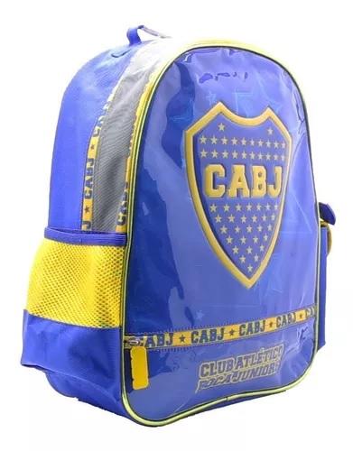 MOCHILA CRESKO BOCA JUNIORS ESCUDO (BO179)