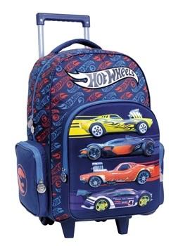 MOCHILA WABRO HOT WHEELS FAST CARS C/R 18