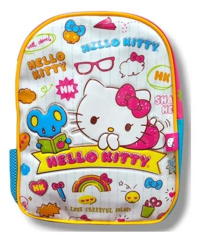 MOCHILA WABRO  HELLO KITTY CHEERFUL COLORS ESPALDA 12