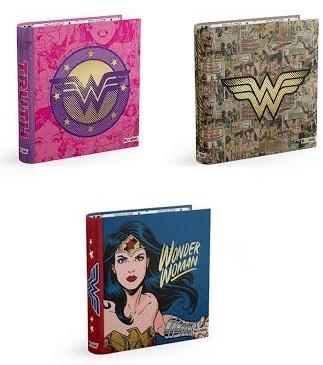 CARPETA MOOVING ESCOLAR 3X40 WONDER WOMAN (10012219)