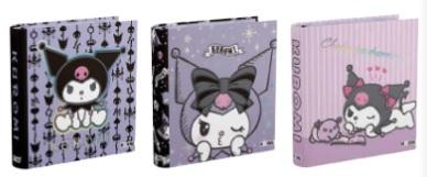 CARPETA MOOVING ESCOLAR 3X40 KUROMI (1001255)