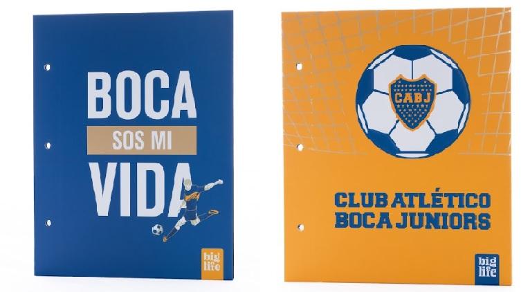 CARPETA PPR C/CORDON N3° BOCA JUNIORS (L5CN3BOC)