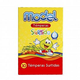 TEMPERA MODEL POMO X8 CC. X10U. V/COLORES (826030)