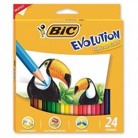 LAPIZ COLOR BIC EVOLUTION X24U. (902638)