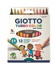 MARCADOR GIOTTO TURBO COLOR SKIN TONES X 12 (526900)