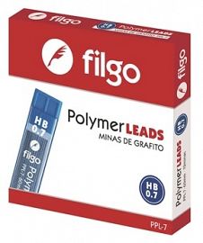 MINA FILGO DE GRAFITO POLYMER LEADS 0.7MM HB 12U (PPL7-C12)