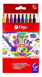 MARCADOR FILGO PINTO ESTUCHE X10U. MAGICOS (CM22220-E10-MAGI)