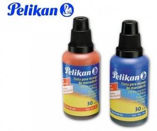 TINTA PELIKAN P/MARCADOR AL SOLVENTE X 30 CC. V/COL. (L30230009/03/17)