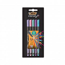 MICROFIBRA BIC INTENSITY BLISTER X5U. SURTIDO PASTEL (968382)