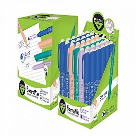 BOLIGRAFO PIZZINI BORRAMIO TINTA AZUL BORRABLE X 24U. SURTIDOS (B80X24)