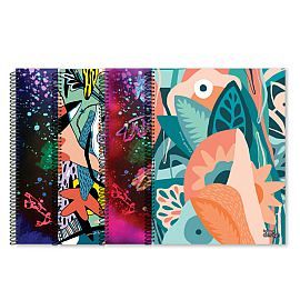 CUADERNO LEDESMA 22X29 DESIGN X 80H. # (104680) (106194)