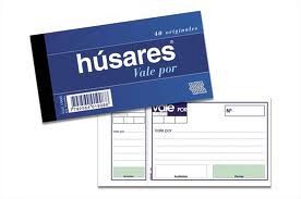 TALONARIO HUSARES 1908 VALE POR