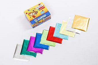 PAPEL LUMA GLASE METALIZADO X 10U. 11-01