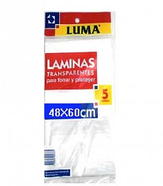 LAMINA LUMA TRANS 48 X 60CM X 5U. 300157