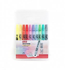 RESALTADOR TRABI FINO TEXTING PASTEL X10 V/COLORES