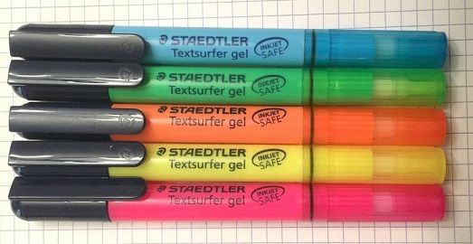 RESALTADOR STAEDTLER TEXTSURFER GEL X10U. C/U