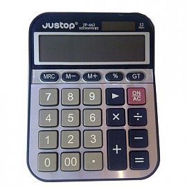 CALCULADORA JUSTOP JP-662 12 DIGITOS DE MESA