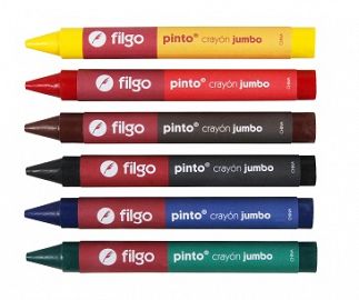 CRAYON DE CERA FILGO PINTO JUMBO X6U. (WXCJ-E6-SUR)