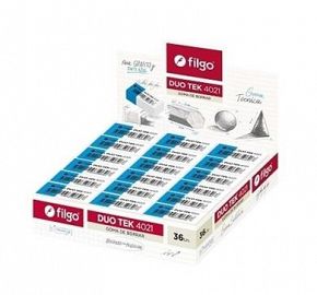 GOMA DE BORRAR FILGO DUO TEK (LAPIZ/TINTA) 4021 X36 (ER4021-D36)