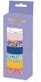 SET WASHI TAPE TALBOT PASTEL WORLD X6U (6203)