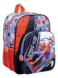 MOCHILA WABRO SPIDERMAN GRAY TERMOFORMADA ESPALDA 12