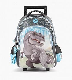 MOCHILA FOOTY 3D DINO REX C/LUZ LED 18