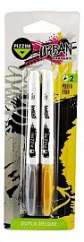 MRCADOR PIZZINI URBAN PUNTA FINA ORO/PLATA X10U C/U (1600)