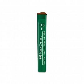 MINA FABER CASTELL 0.5MM H X12 C/U.
