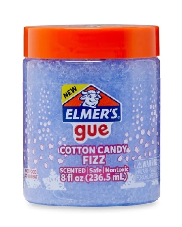 SLIME ELMERS GUE COTTON CANDY FIZZ C/AROMA X 236 ML (2137180)