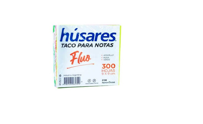 TACO HUSARES FLUO X 300H (6532)