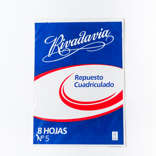 REPUESTO RIVADAVIA N°5 X 8H. =/#