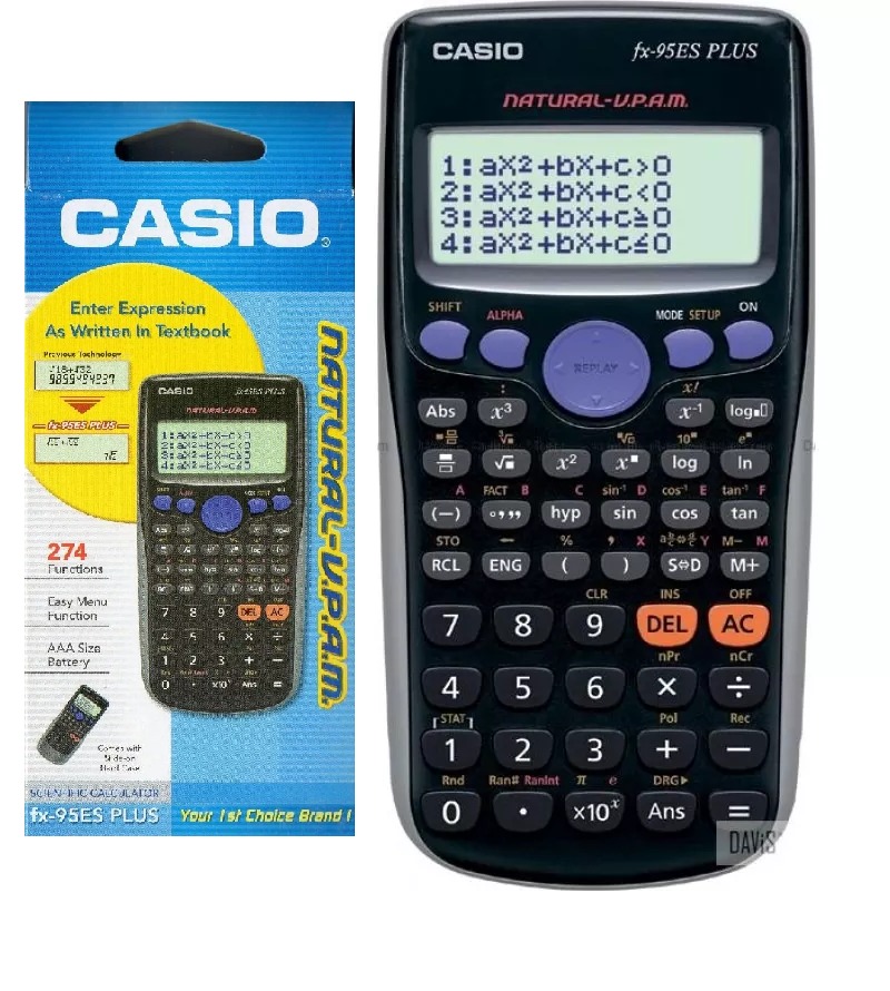 CALCULADORA CASIO FX-95ESPLUS CIENTIFICA (TODO MUSICA)