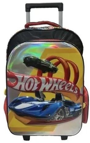 MOCHILA WABRO HOT WHEELS RED CARDS 18