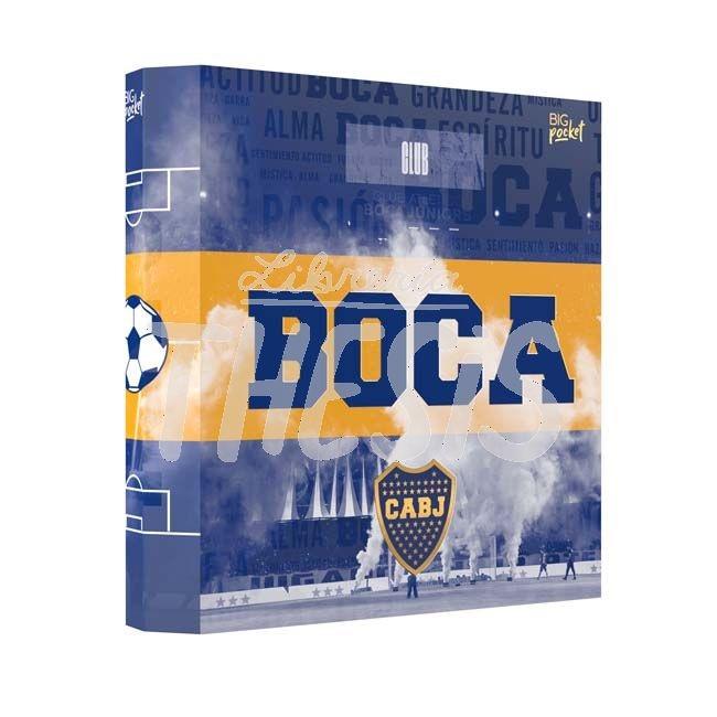 CARPETA PPR A4 BOCA JUNIORS.