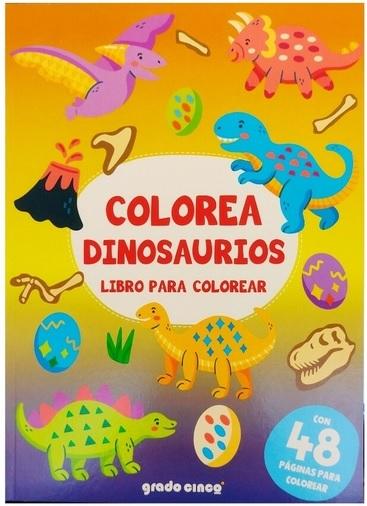 LIBRO SPLASH PARA COLOREAR DINOSAURIOS - GRADO CINCO (6053)