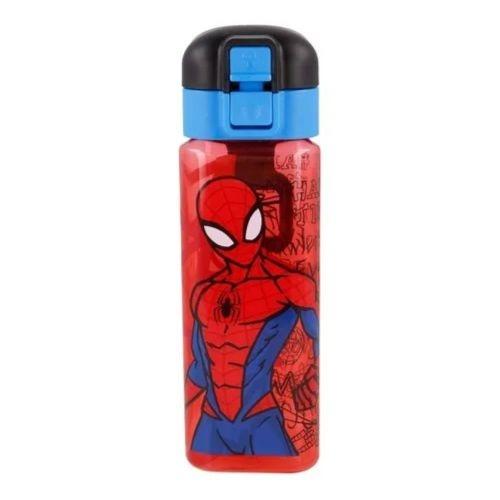 BOTELLA CUADRADA CRESKO SPIDERMAN 550ML (HA138)