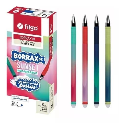 BOLIGRAFO FILGO BORRAX GEL BORRABLE SE SUNSET - 0.7MM.