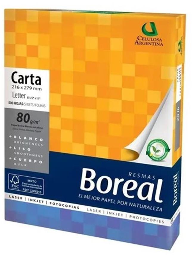 RESMA BOREAL CARTA 80GRS