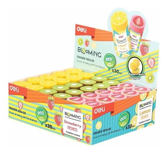 GOMA DE BORRA DELI BLOOMING FRUTAS X30U (H01400)