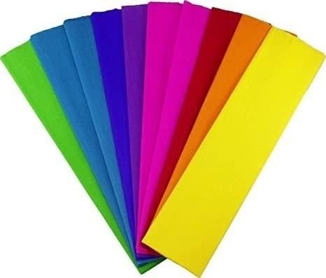 PAPEL CREPE SKYCOLOR X10U V/COLORES.