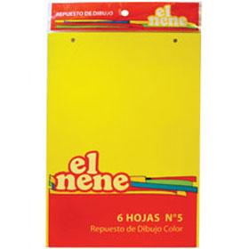 REPUESTO DE DIBUJO EL NENE N°5 COLOR 6H (211254)