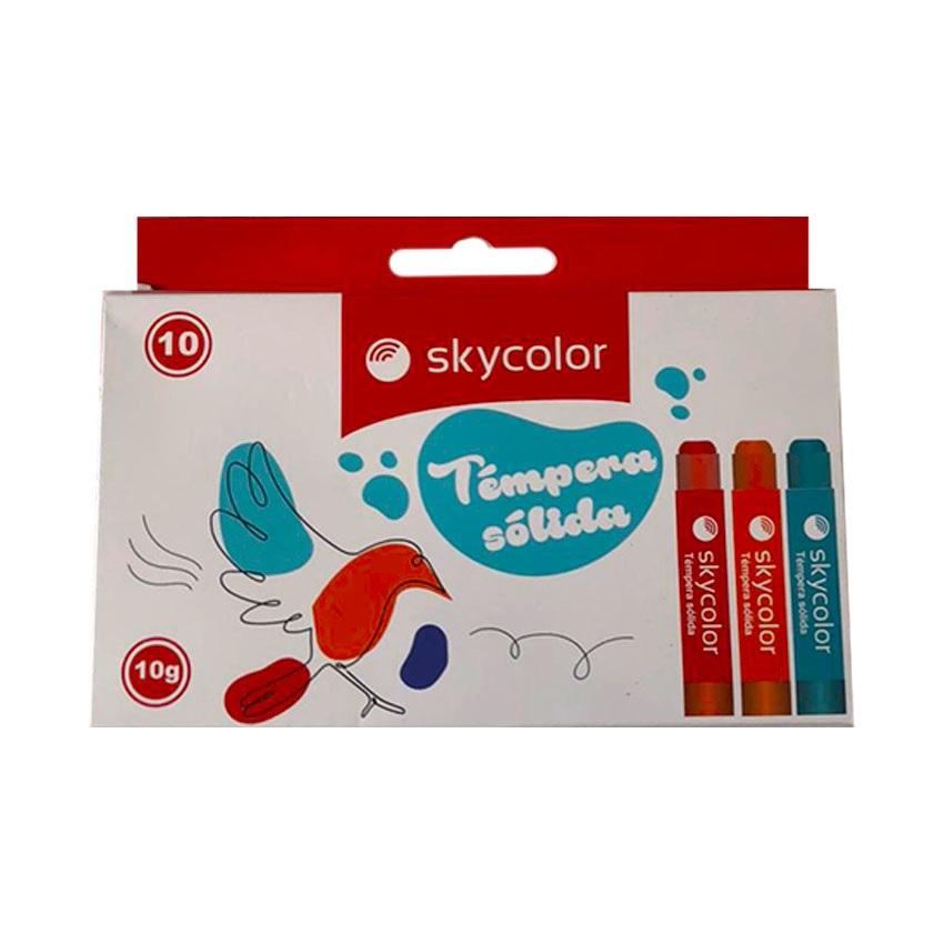 TEMPERA SOLIDA SKYCOLOR X10U (JJ01030-10)