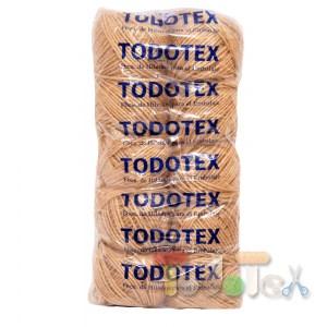 HILO TODOTEX YUTE NAT CHICO 10 OVILLOS DE 30 MTS  (413)