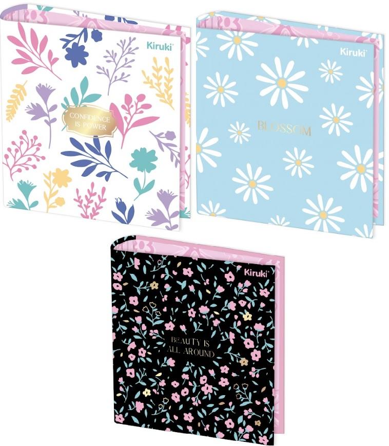 CARPETA KIRUKI 3X40 FLOWERS.